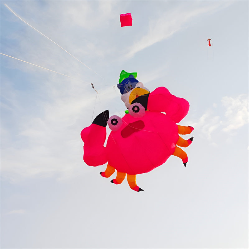 Free shipping soft kites pendant flying show kites crab kites inflatable kites factory large kite outdoor toy giant kites to fly