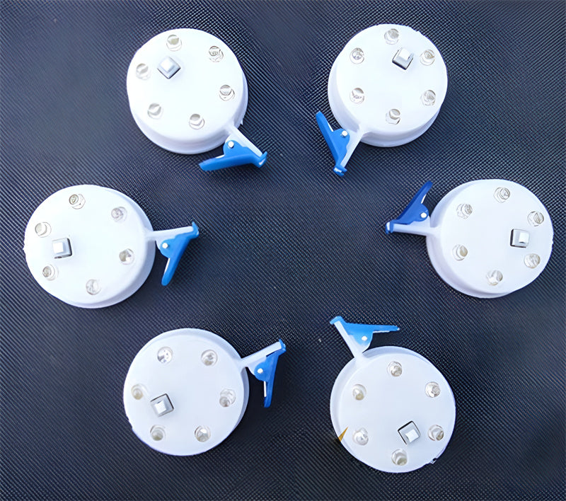 free shipping 10p/lot led lamp led kite factory colors light shinning in the sky outdoor toys beach sport kite present foil new