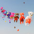 free shipping giant kite bear kite inflatable kites outdoor toys soft kite string reel animal kites buggy panda kite factory
