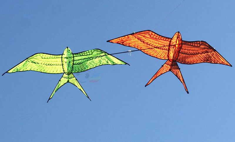 free shipping 2pcs/lot pole swallow kite flying traditional kites for adults kite line dragon kite factory ikite air snakes kite
