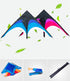 Free shipping children kites flying toys professional wind kites string line ripstop nylon kites factory kites for kids rainbow