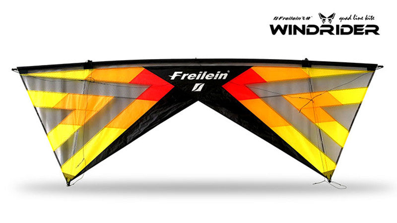 free shipping Windrider II quad line stunt kite adults kites real parachute fabric Freilein kite factory outdoor koi paraglider