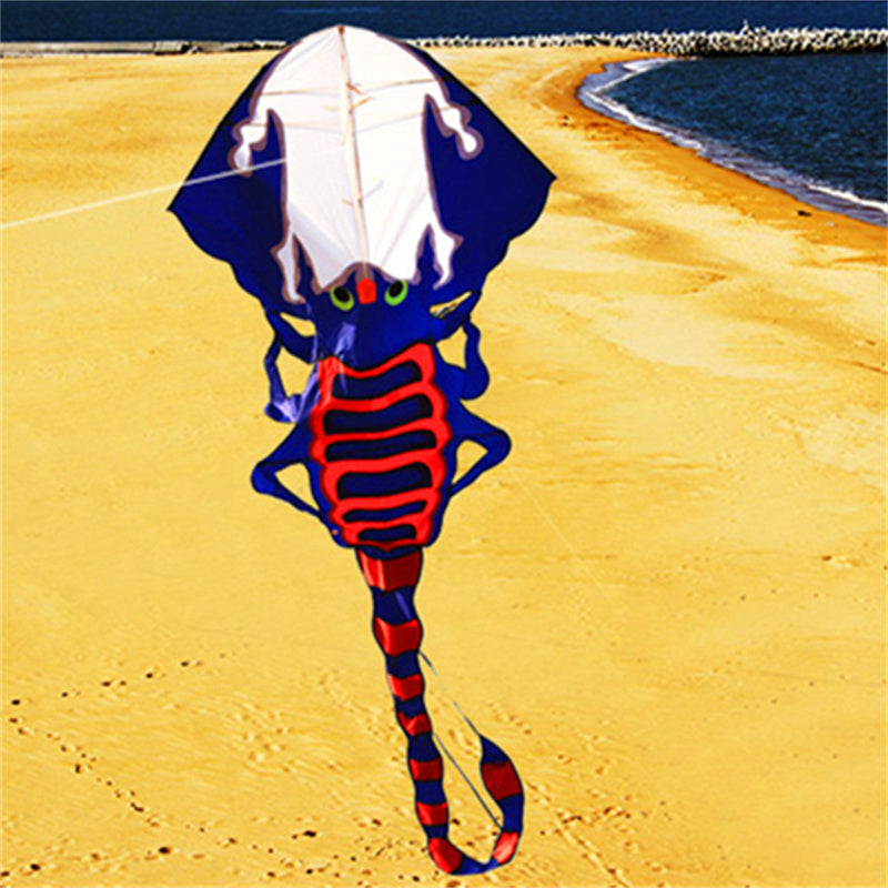 free shipping large soft kite scorpion kite line animated kites flying bird inflatable kite Outdoor game profession kite eaglas