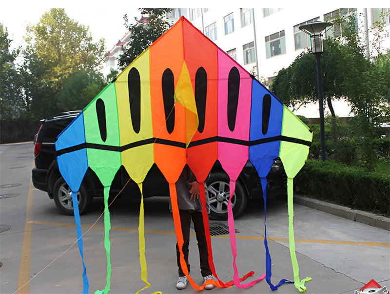free shipping large bowling kite flying delta kite outdoor toys eagle kite windsurfing kite koi rays and lines koinobori voar