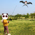 free shipping PE mini kites flying for children kite line 3d kite pocket kite for kids fishing rod dynamic wing eagle kite toys