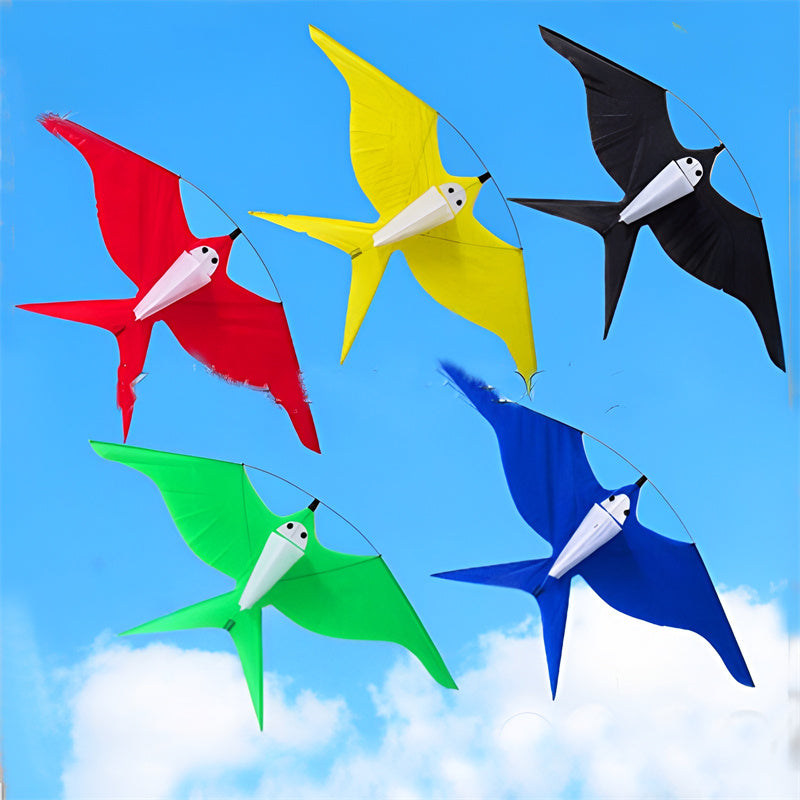 free shipping fox kite flying swallow kite toys nylon kites birds kites single line kite for children butterfly kite factory