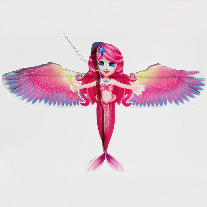 free shipping PE mini kites flying for children kite line 3d kite pocket kite for kids fishing rod dynamic wing eagle kite toys