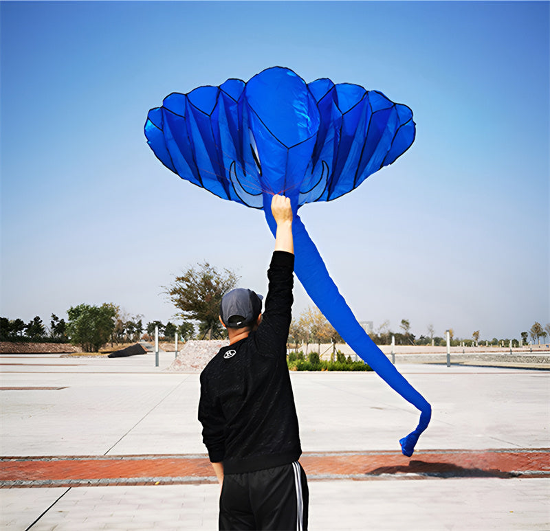 free shipping elephant kite flying soft giant kite reel nylon show kite professional kite a liner parachute windsurfing snake
