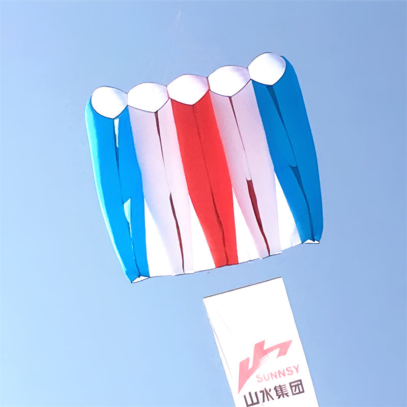 free shipping 36sqm pilot kite flying large soft kite parachute kite pendant jellyfish kite octopus kite inflatable show kite