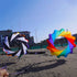 Free Shipping 2m Snake Spinning Windsock Ring Kite Line Laundry Inflatable Show Kite for Kite Festival Best 30D Ripstop Nylon with Bag