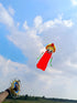 Free Shipping 12m large kites Chinese traditiona flying inflatable kites outdoor games rebel winter in the sky kite connector