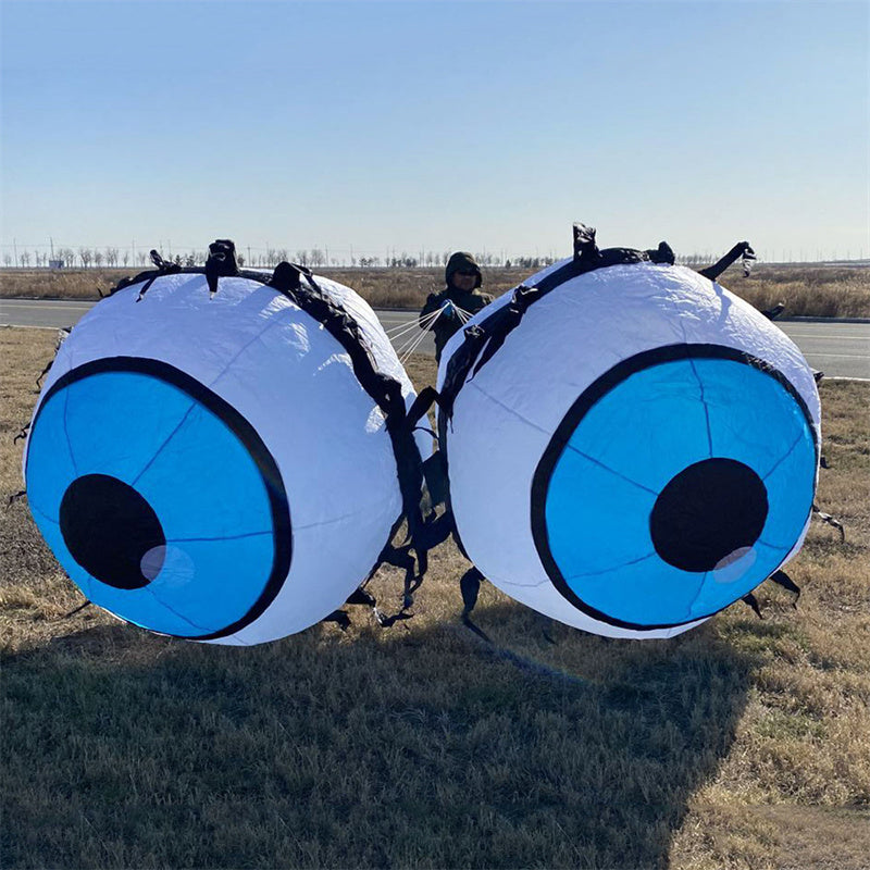 Free Shipping 1Pcs Bol Kite Line Laundry Soft Inflatable Pendant Show Kite for Kite Festival 30D Ripstop Nylon Fabric with Bag