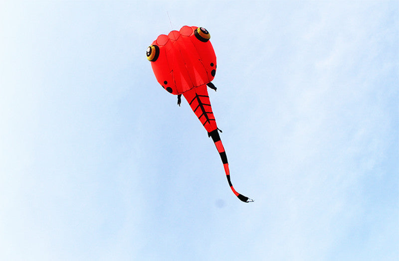 free shipping large tadpole kite fabric soft kites for adults reel toy animal kite professional kite octopus factory parachute