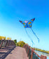 free shipping butterfly kites flying for kids kites nylon kites factory professional winds kites recreational reel flying fairy