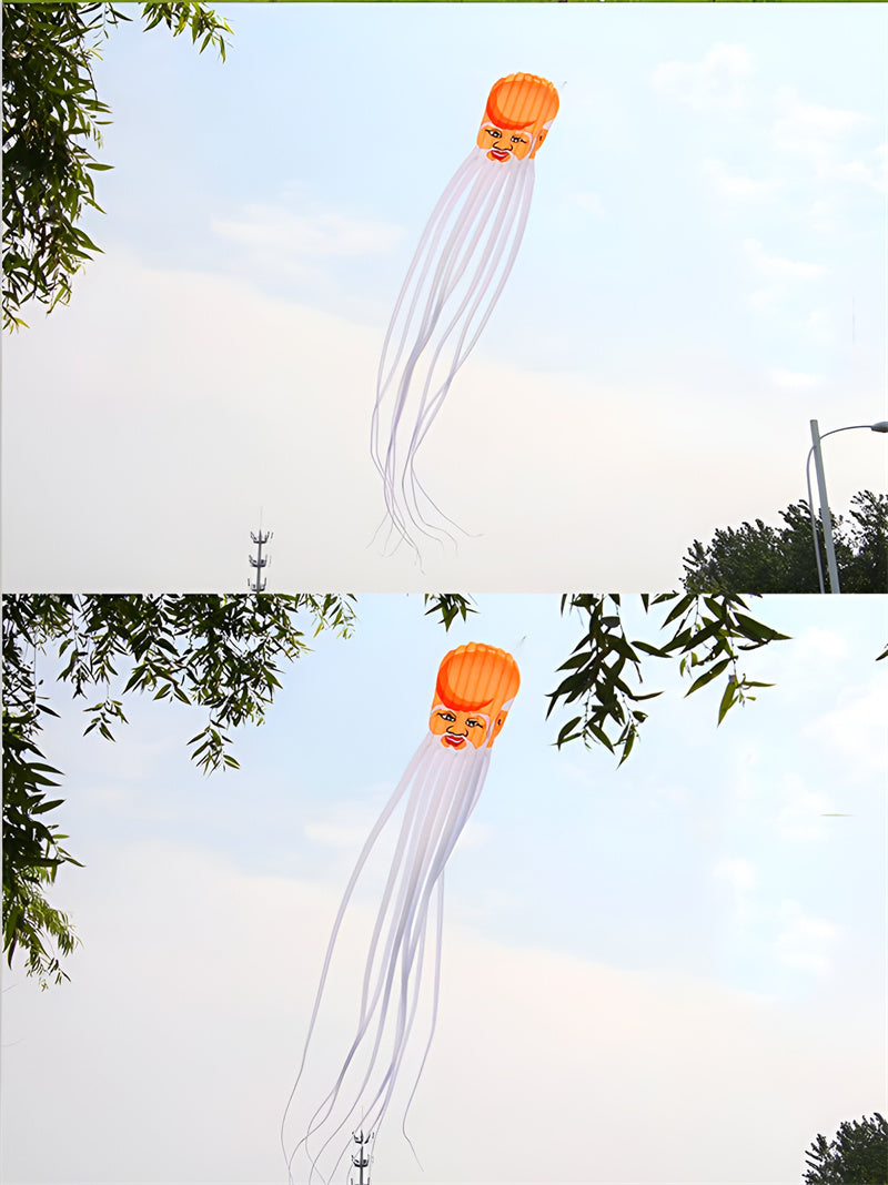 free shipping 28m Capricorn octopus kite flying soft kite weifang kite factory walk in sky parachute kites ikite snake air