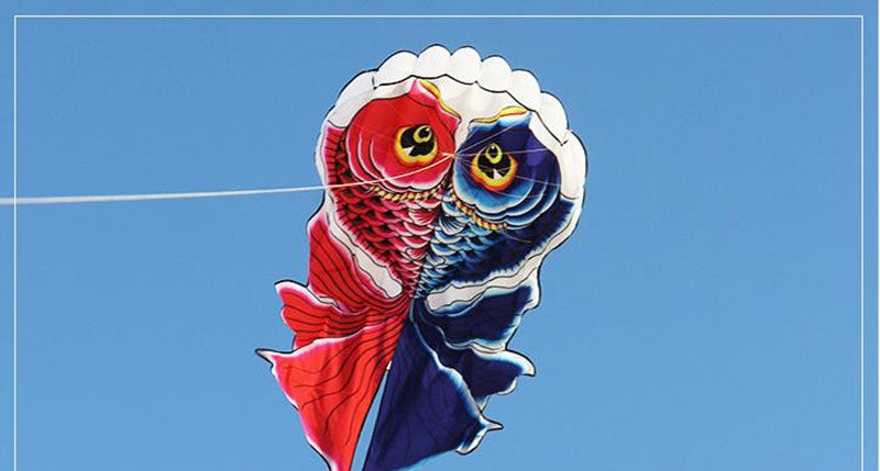 free shipping fish kite flying soft kite for adults inflatable kites windsocks kite parachute professional kite factory sell koi