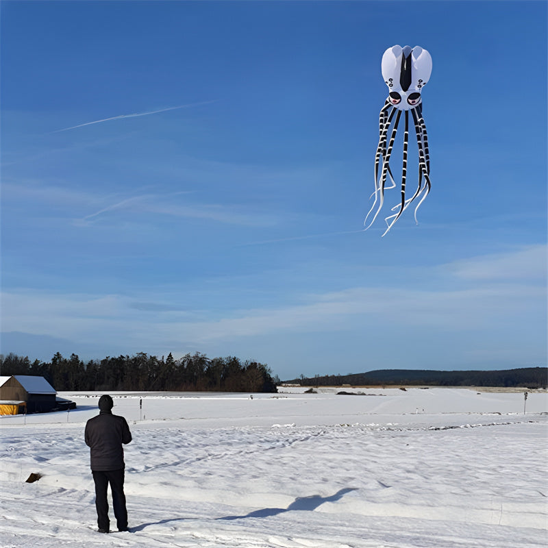 free shipping octopus kite inflatable kite flying nylon soft kites for adults professional kites factory equipment giant kites