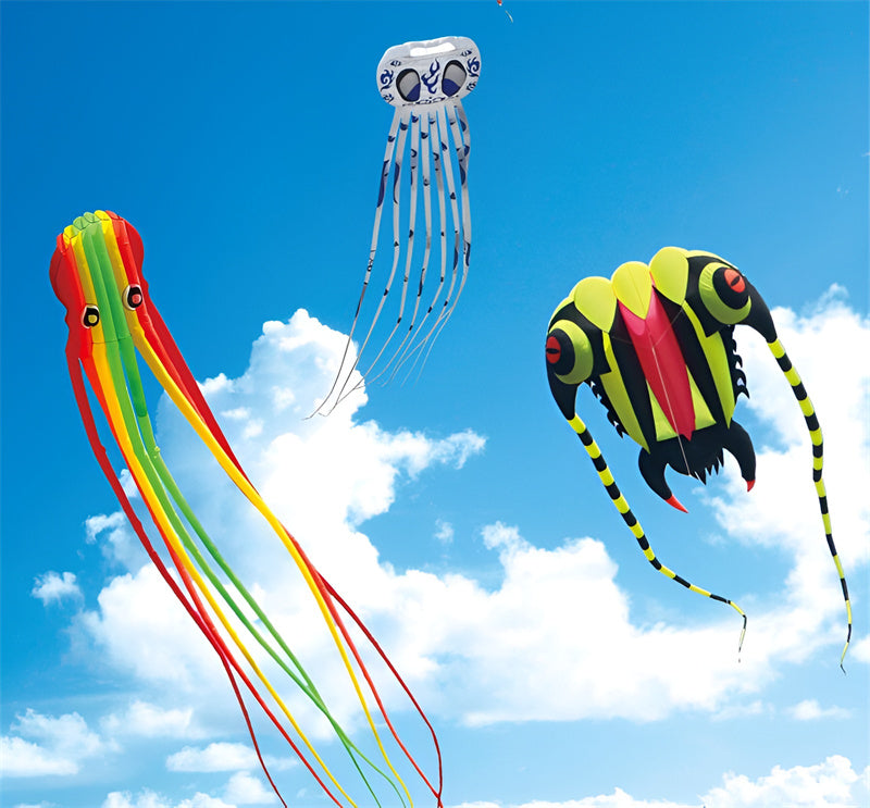 free shipping trilobites kite factory weifang big kite for adults soft kites inflatable kites octopus kite ikite jellyfish kites