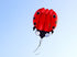 free shipping large ladybug 3D soft kite outdoor flying toys kites for adults vlieger kitesurf kite reel weifang kite factory