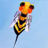 free shipping soft bee kite outdoor flying toy big kite weifang kite factory octopus kite for adults kite reel parachute arnes