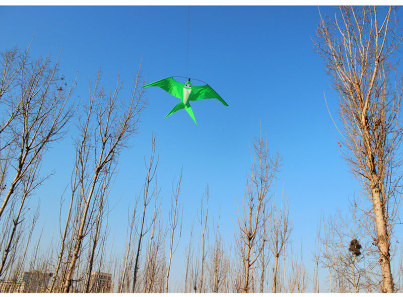 free shipping fox kite flying swallow kite toys nylon kites birds kites single line kite for children butterfly kite factory