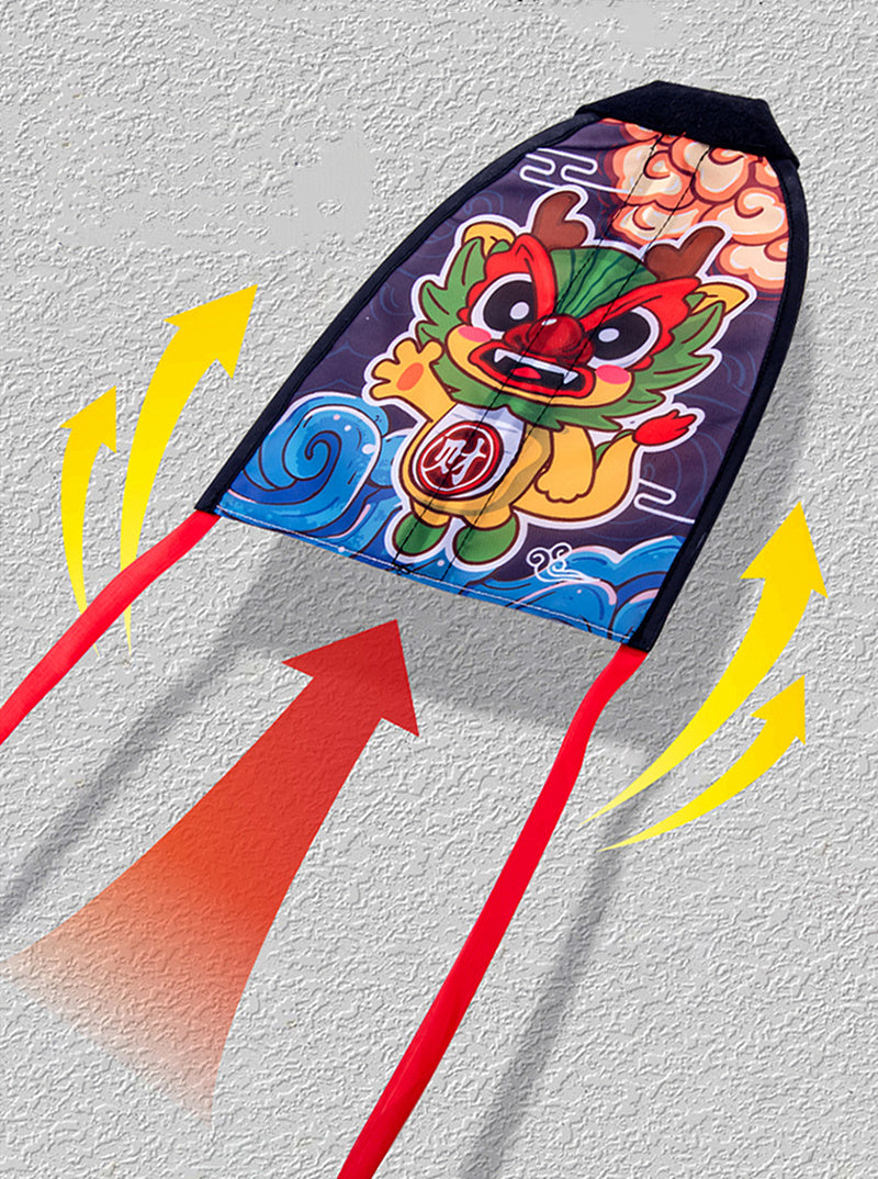 Free Shipping Ejector toys outdoor toys flying kites for children parplan inflatable toys show kites wind sock kiteboard fun