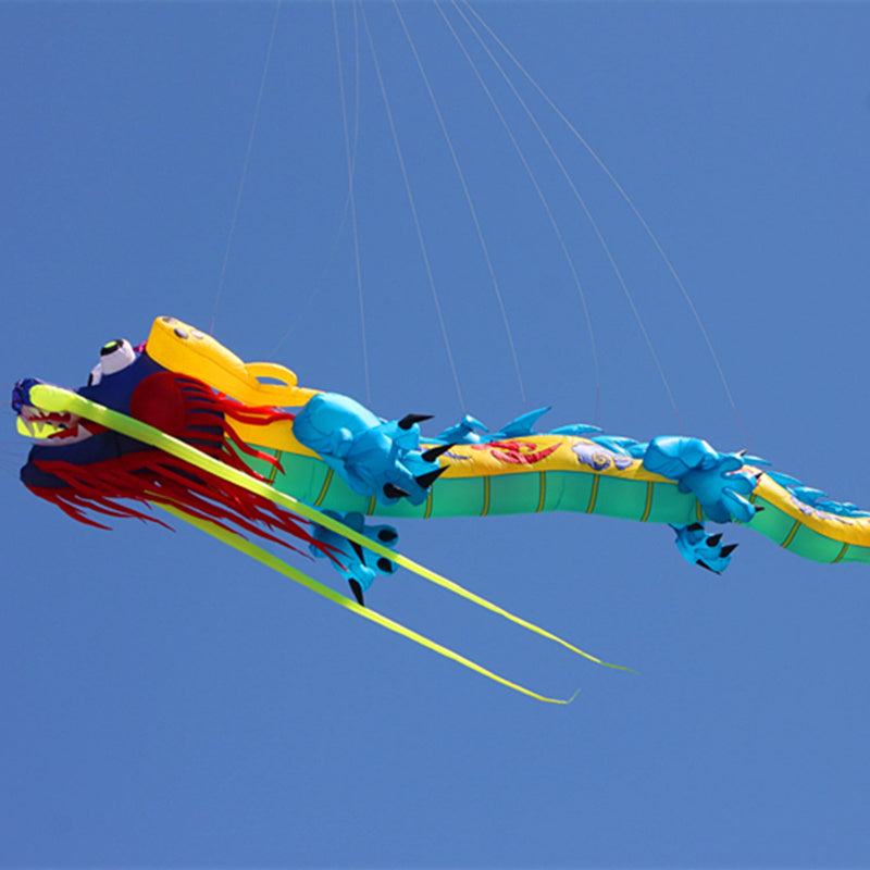 free shipping 15m dragon kite flying for adults kites professional wind kite pendant soft kites traditional kite paraglider