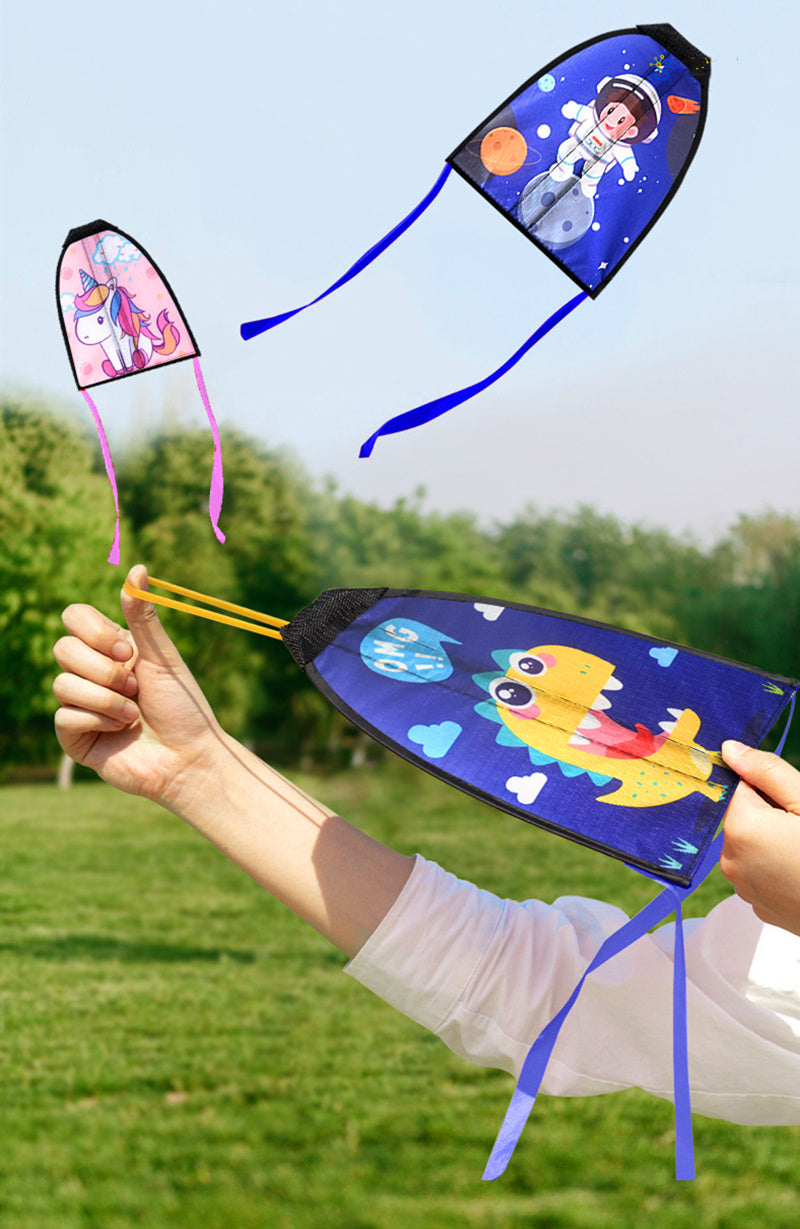 Free Shipping Ejector toys outdoor toys flying kites for children parplan inflatable toys show kites wind sock kiteboard fun