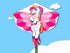 free shipping new children kites flying toys ripstop nylon fabric with handle line outdoor game toys cerf volant kids kite ikite