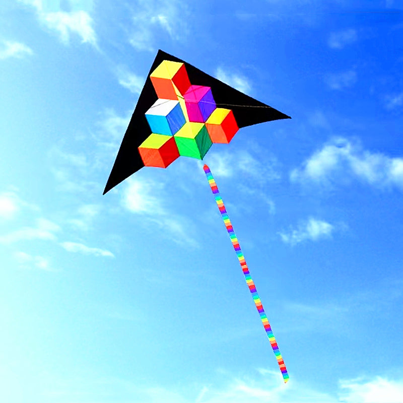 free shipping step by step kite with handle line kite fabric ripstop kite factory kitesurf cerf volant fishing accessories