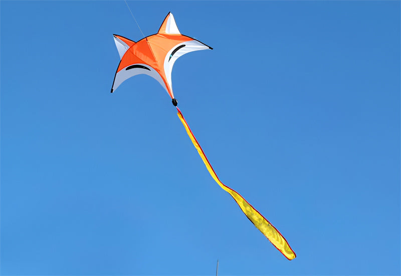 free shipping fox kite flying swallow kite toys nylon kites birds kites single line kite for children butterfly kite factory
