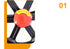free shipping abs kite reel for adults Electric shocker shocker parplan flyingbear rainbow high inflatable show kites flying toy