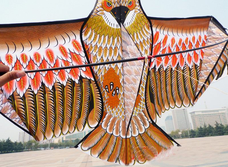 free shipping eagle kite flying string line for children kite factory ikite bird kite ripstop nylon fabric outdoor game sports