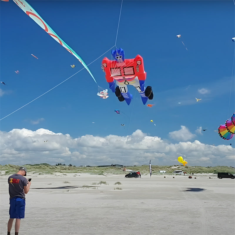 Free Shipping 7m Machinery Kite Line Laundry Pendant Soft Inflatable Show Kite for Kite Festival 30D Ripstop Nylon Fabric with Bag