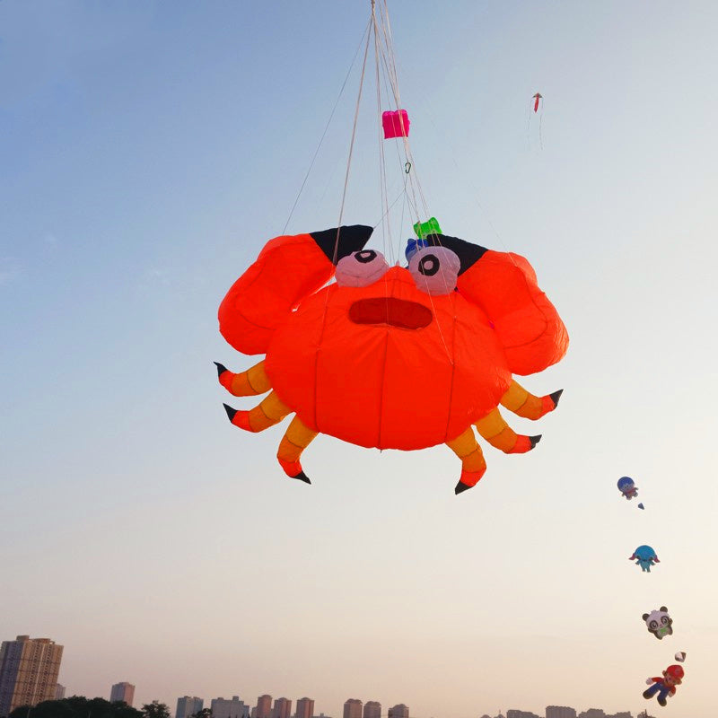 Free shipping soft kites pendant flying show kites crab kites inflatable kites factory large kite outdoor toy giant kites to fly