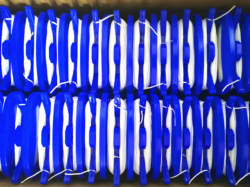 free shipping 5pcs/lot stunt kite string line power kite factory light weight rope kite handle line outdoor kids toy kevlar cord