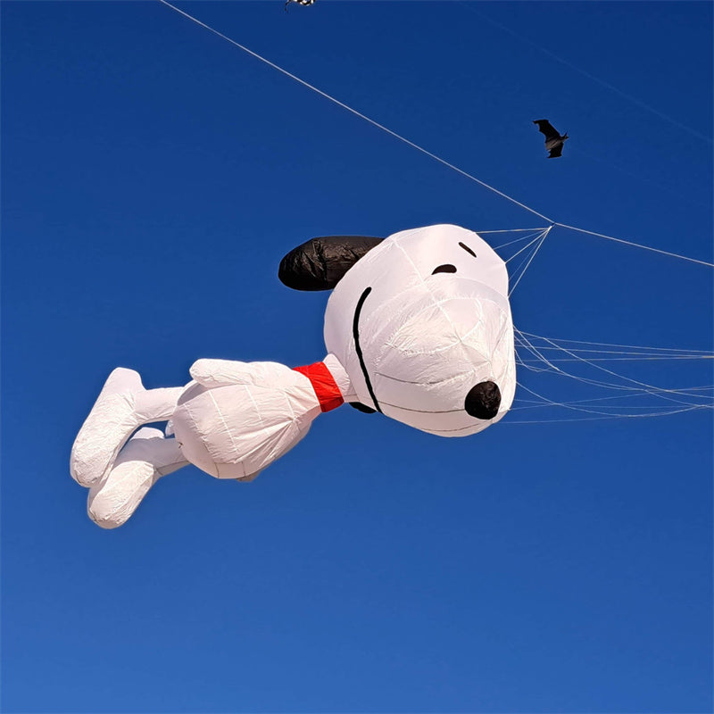 Free Shipping 3.5m Dog Kite Line Laundry Pendant Soft Inflatable Show Kite for Kite Festival 30D Ripstop Nylon with Bag