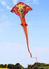 free shipping 100m chinese dragon kite flying handle line large kite snake kites for kids cometas paragliding windsurf