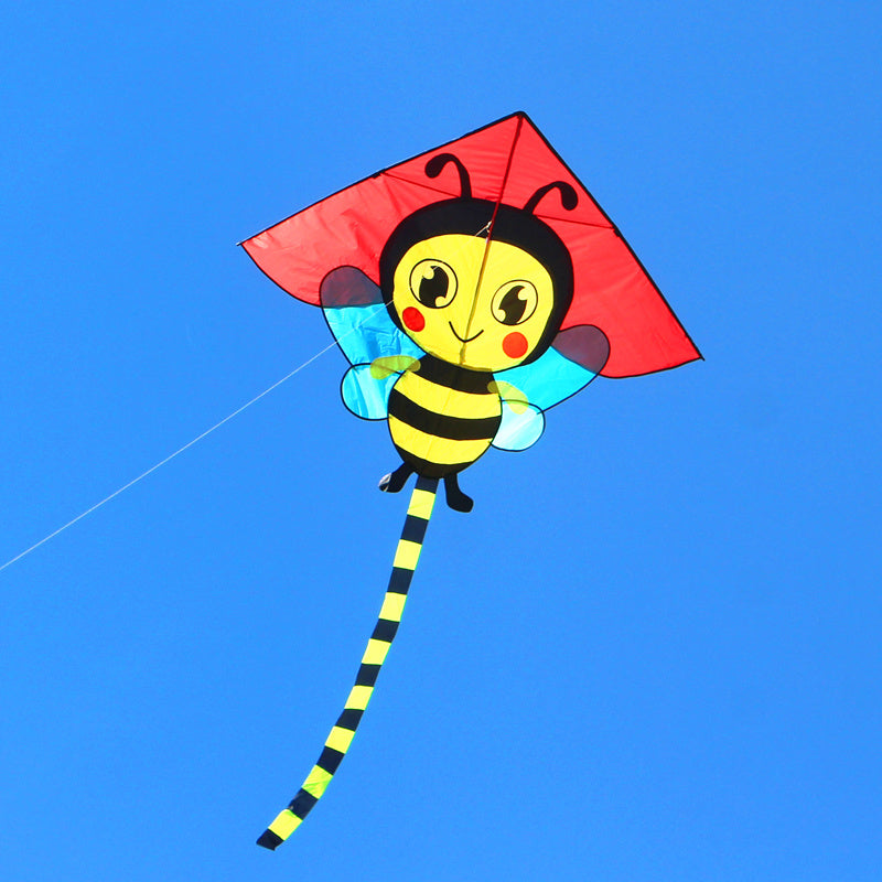 free shipping bee kites for adults kites reel flying large kites string line ripstop nylon kites for professionals kites factory