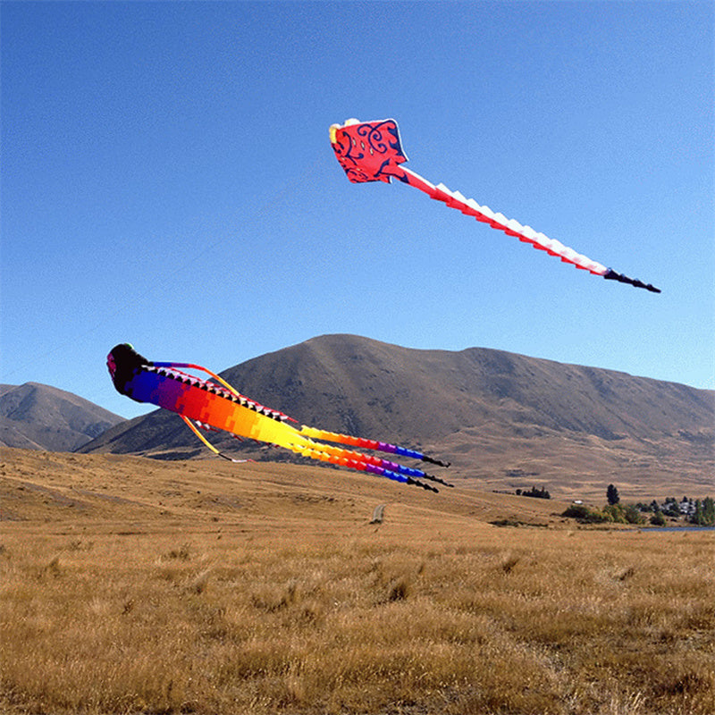 Free Shipping 15m Ancient Trilobite Kite Line Laundry Pendant Soft Inflatable Show Kite for Kite Festival 30D Ripstop Nylon with Bag