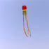 free shipping 8m jellyfish kites flying toys for kids kites line outdoor sports beach kites reel weifang kites factory ikite koi