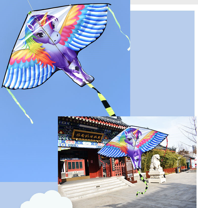 free shipping cartoon kites flying for children kites outdoor toys kids kite line weifang bird kite factory ikite parachute koi