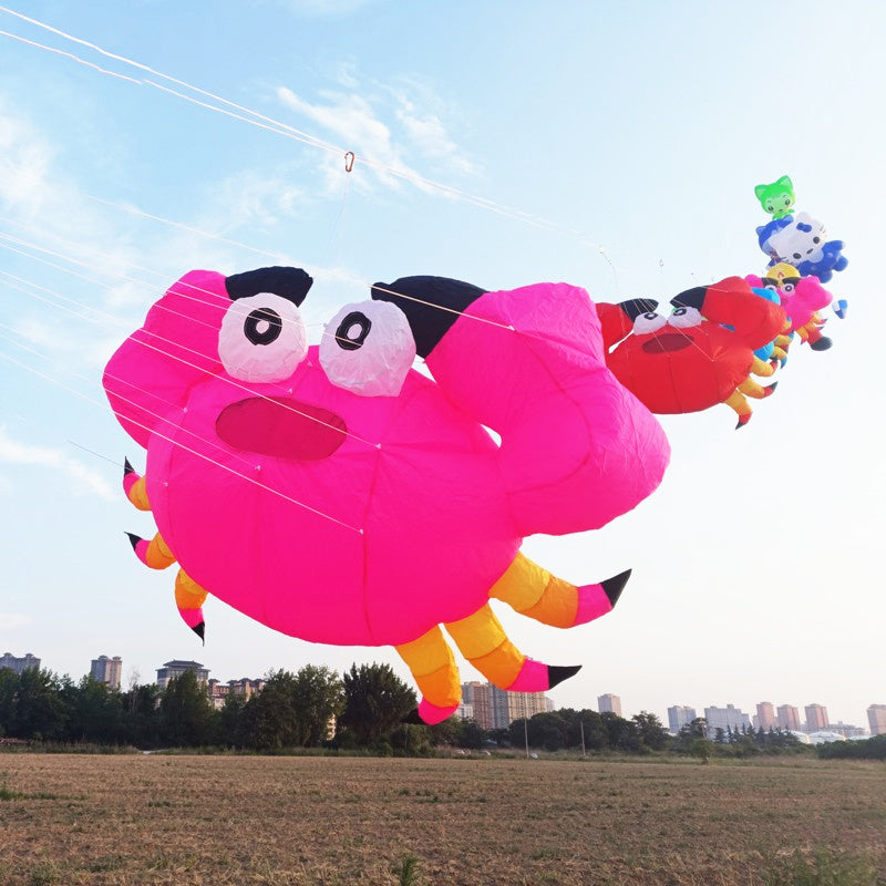 Free shipping soft kites pendant flying show kites crab kites inflatable kites factory large kite outdoor toy giant kites to fly