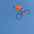 Free Shipping Dynamic Bicycle Kite 1.2m*1.5m Line Laundry Single Line Show Kite for Kite Festival 30D Ripstop Nylon with Bag