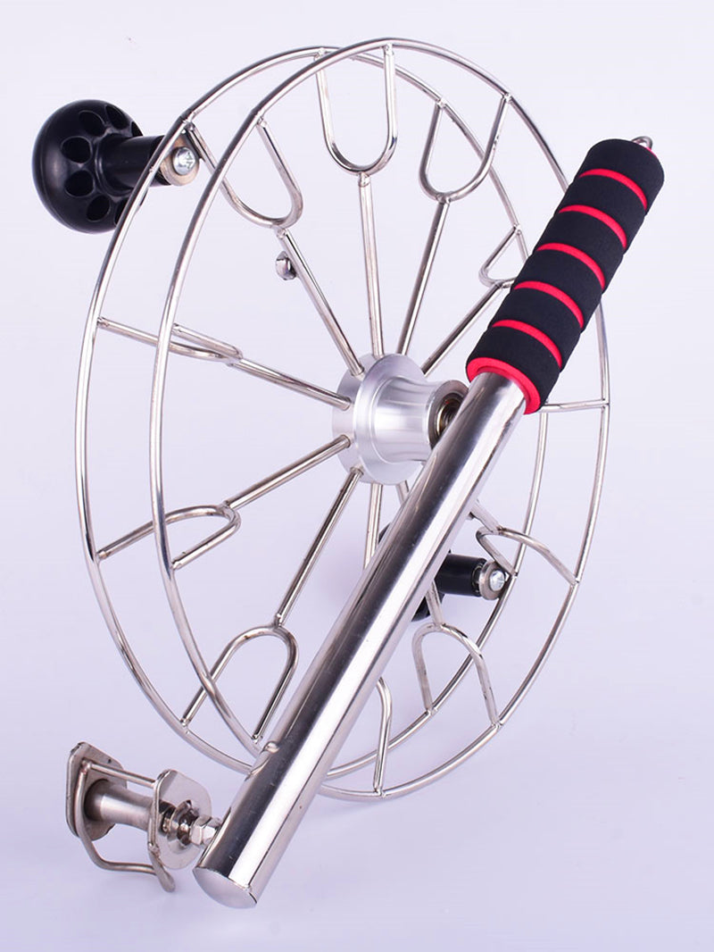 free shipping 28cm large kite reel for adults kite wheel stainless steel reel professional kite factory kevlar line strong kites