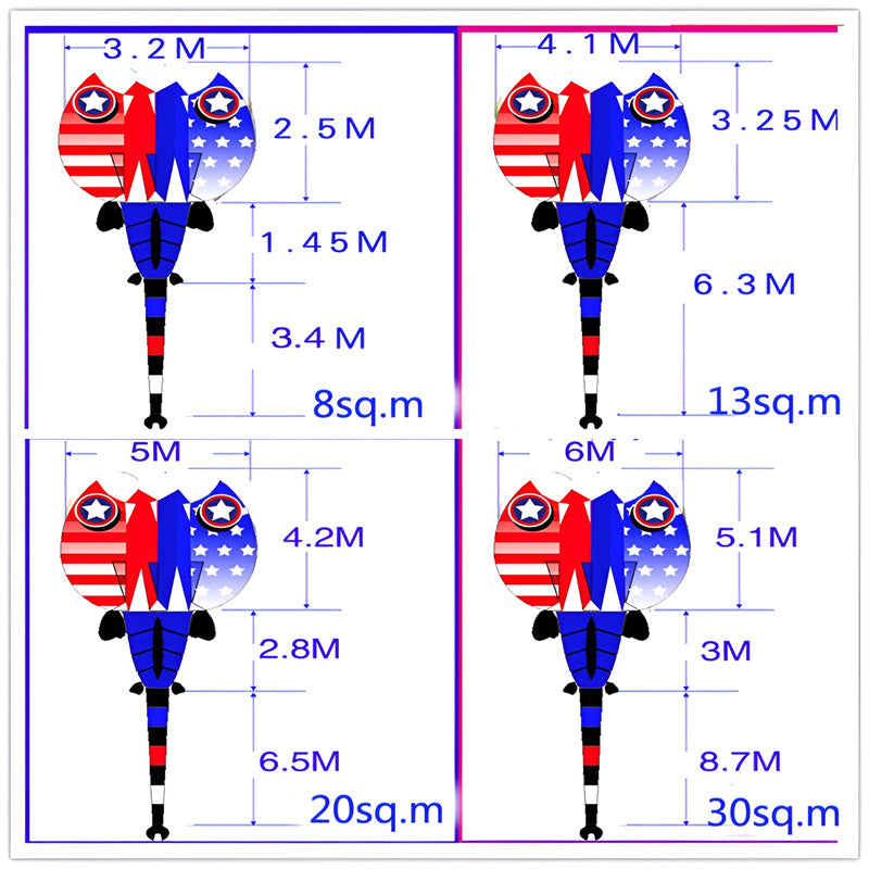 free shipping large tadpole kite for adults soft kites outdoor toys flying jellyfish trilobites kites factory parachute pointer