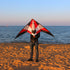 free shipping 1.8m professional kites dual Line stunt kite flying outdoor kites for adults windsurf kite string soft pendant