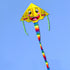 free shipping children kite flying outdoor toys for kids kites factory ripstop nylon kites smiling face kite dog kite cartoon