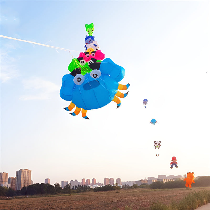 Free shipping soft kites pendant flying show kites crab kites inflatable kites factory large kite outdoor toy giant kites to fly
