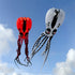 Free Shipping 12m~18m Giant Octopus Kite 3D Huge Single Line Soft Inflatable Kite Festival Show Kite 30D Ripstop Nylon Fabric with Bag